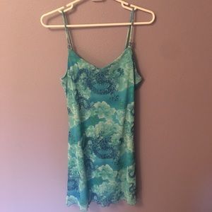 90’s spaghetti strap mini dress